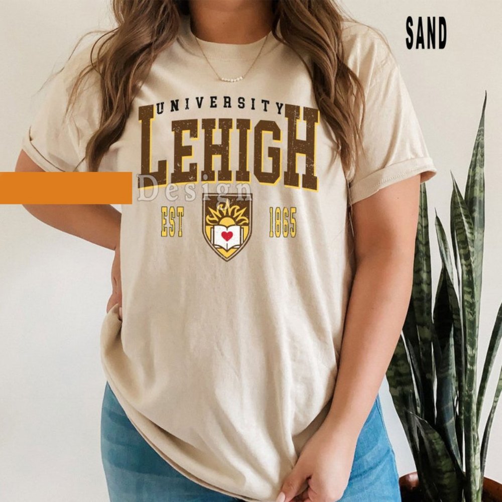 Lehigh University Vintage style shirt, Lehigh University Shirt, Lehigh College